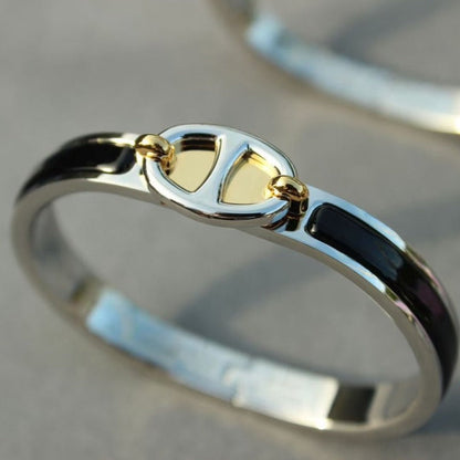 [⭐Corinne]CLIC CHAINE SILVER BRACELET