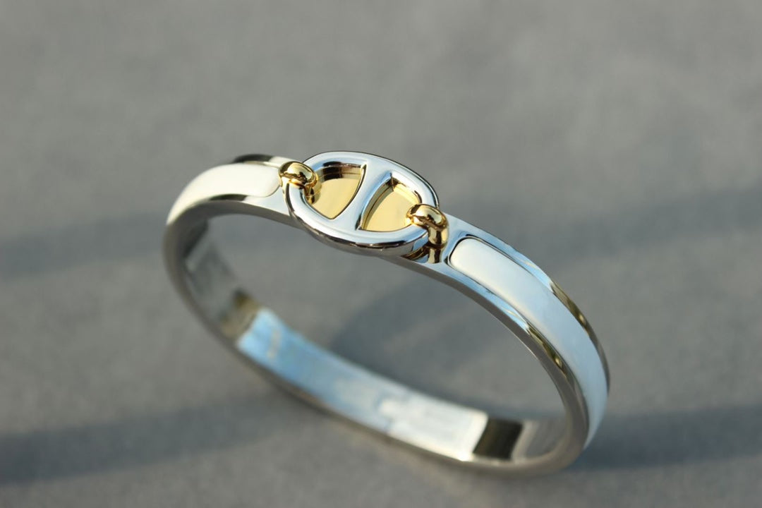 [⭐Corinne]CLIC CHAINE SILVER BRACELET