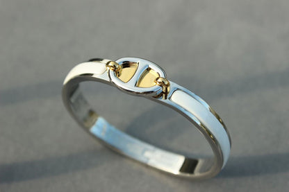 [⭐Corinne]CLIC CHAINE SILVER BRACELET