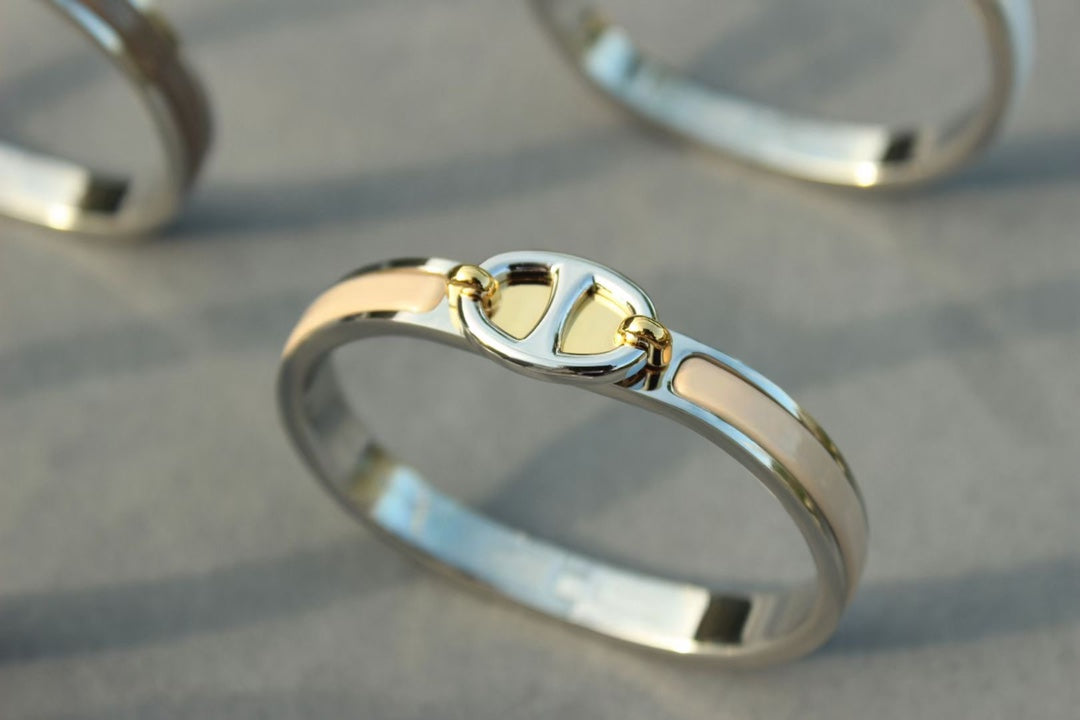 [⭐Corinne]CLIC CHAINE SILVER BRACELET
