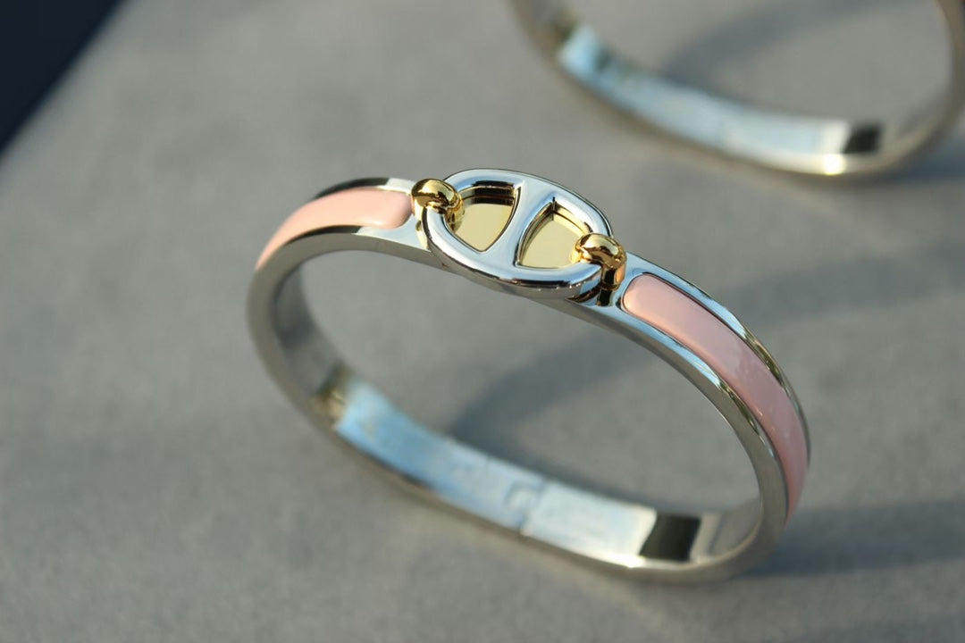 [⭐Corinne]CLIC CHAINE SILVER BRACELET