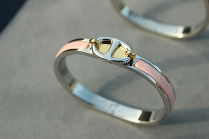 [⭐Corinne]CLIC CHAINE SILVER BRACELET