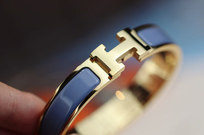 [⭐Corinne]H BRACELET 12MM BLUE GRAY