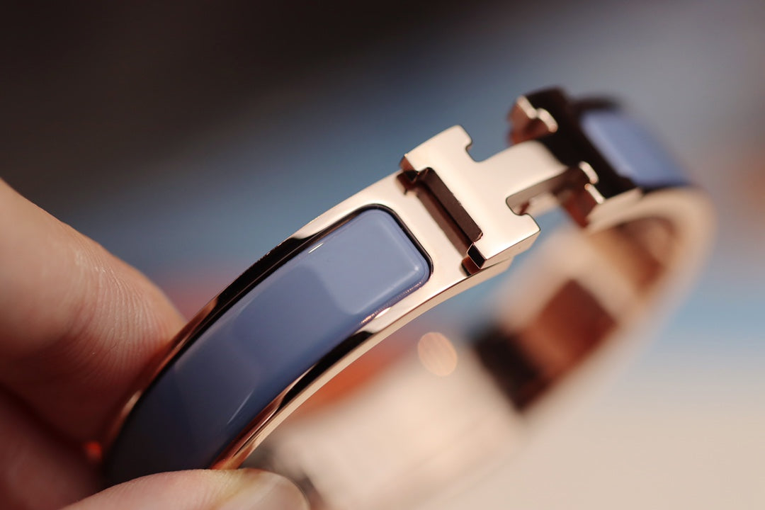 [⭐Corinne]H BRACELET 12MM BLUE GRAY