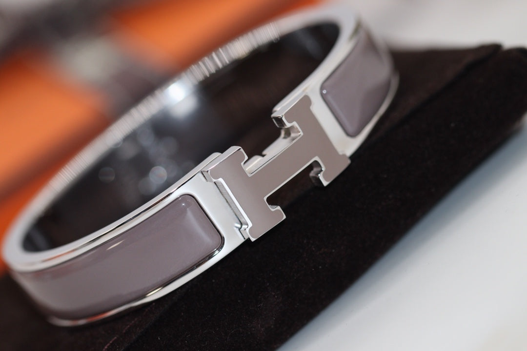 [⭐Corinne]H BRACELET 12MM BROWN