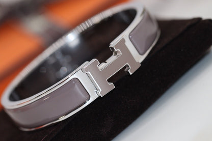 [⭐Corinne]H BRACELET 12MM BROWN