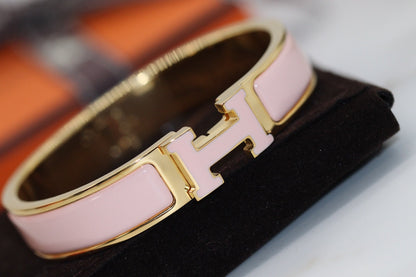 [⭐Corinne]H BRACELET 12MM PINK