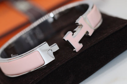 [⭐Corinne]H BRACELET 12MM PINK