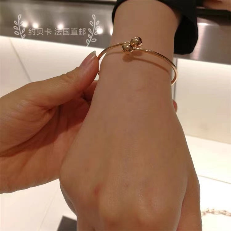 [Corinne]CITY HARDWEAR BALL BYPASS BRACELET