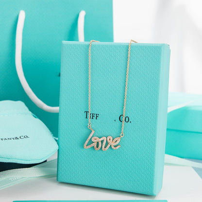 [Corinne]PALOMA S GRAFFITI LOVE NECKLACE DIAMOND