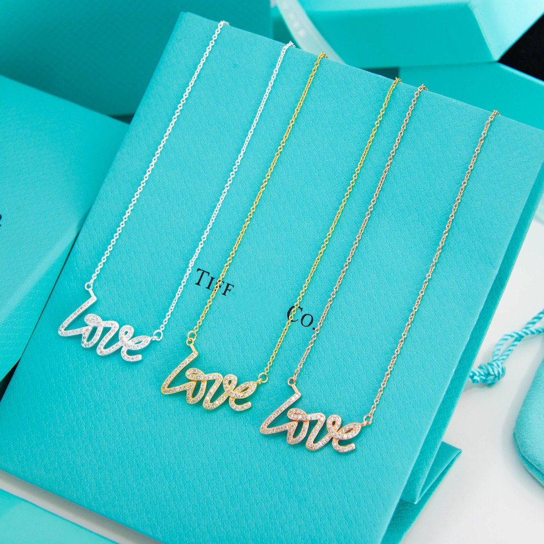 [Corinne]PALOMA S GRAFFITI LOVE NECKLACE DIAMOND