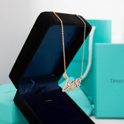 [Corinne]PALOMA S GRAFFITI LOVE NECKLACE DIAMOND