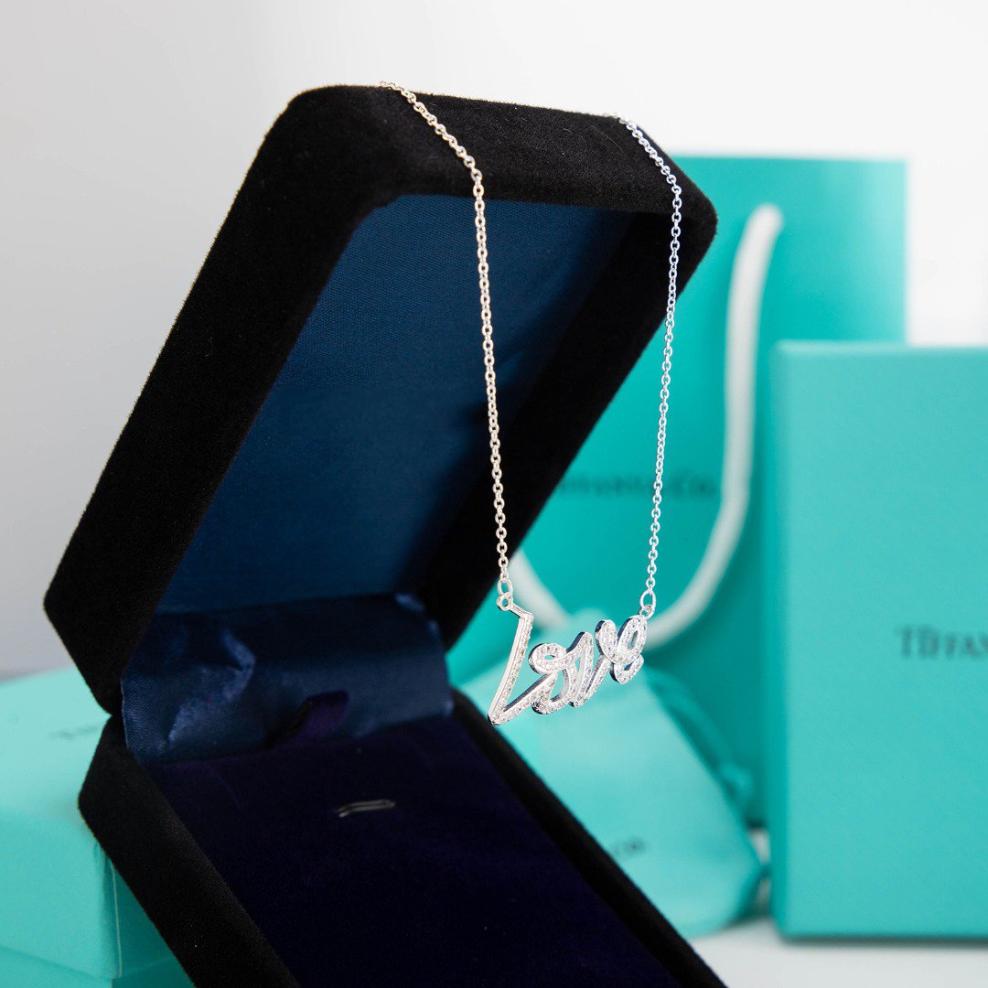 [Corinne]PALOMA S GRAFFITI LOVE NECKLACE DIAMOND