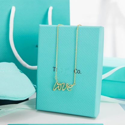 [Corinne]PALOMA S GRAFFITI LOVE NECKLACE