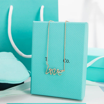 [Corinne]PALOMA S GRAFFITI LOVE NECKLACE