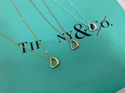 [Corinne]HEART NECKLACE PENDANT STERLING