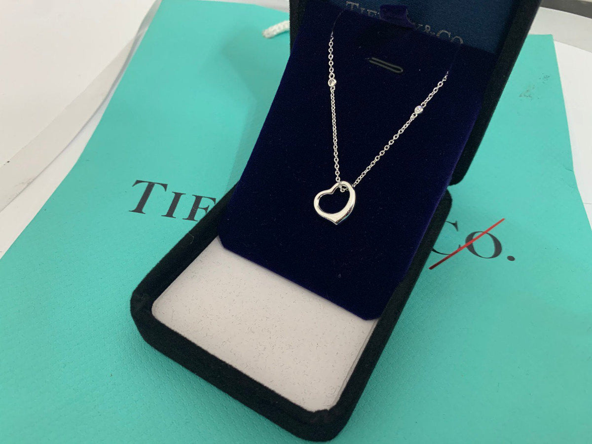 [Corinne]HEART NECKLACE PENDANT STERLING