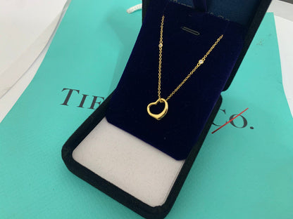 [Corinne]HEART NECKLACE PENDANT STERLING