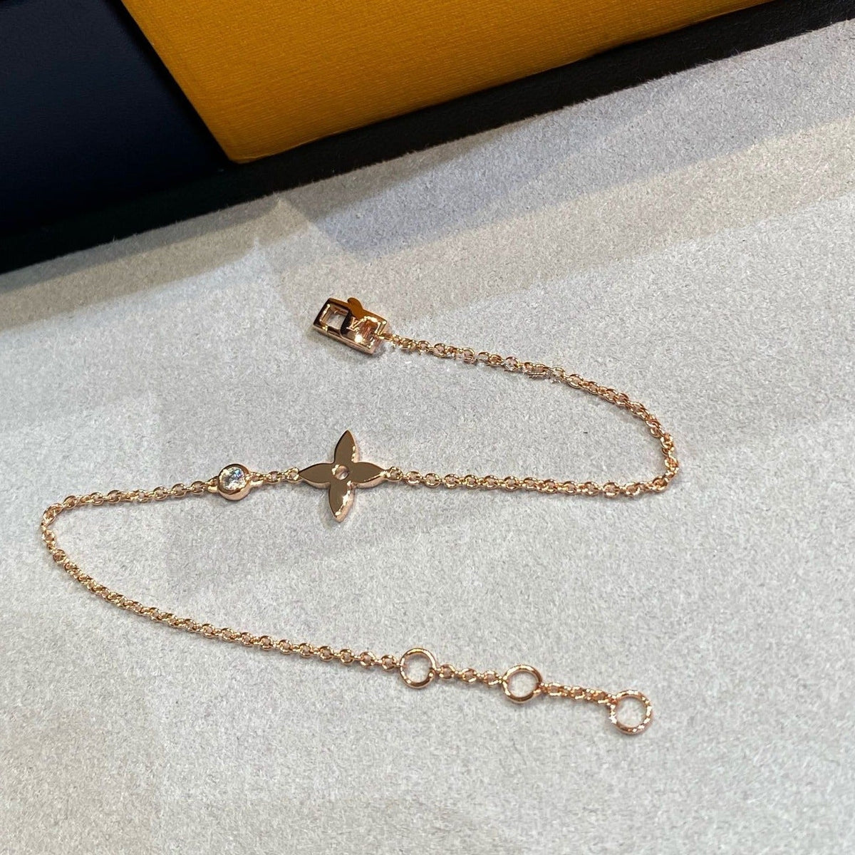 [⭐Corinne]STAR DIAMOND PINK GOLD BRACELET