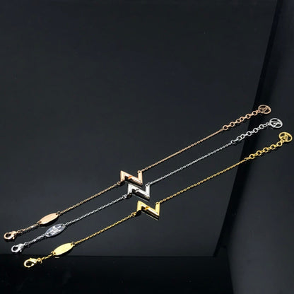[⭐Corinne]VOLT LV LOGO BRACELET