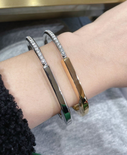 [Corinne]LOCK BRACELET DIAMOND
