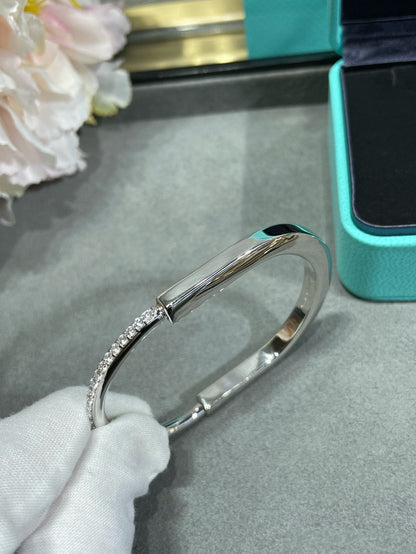 [Corinne]LOCK BRACELET DIAMOND