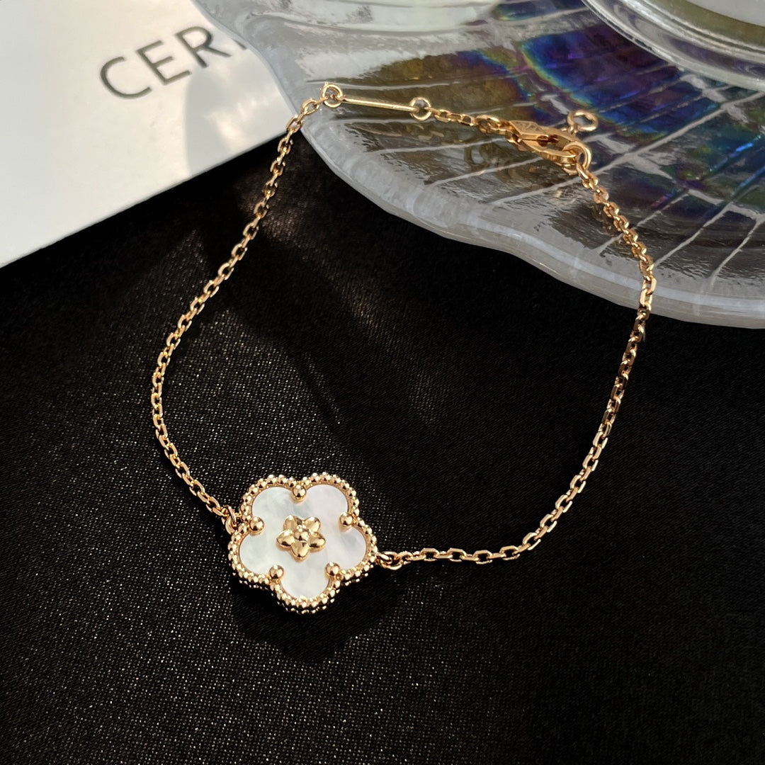 [⭐Corinne]LUCKY SPRING ROSE GOLD MOP BRACELET