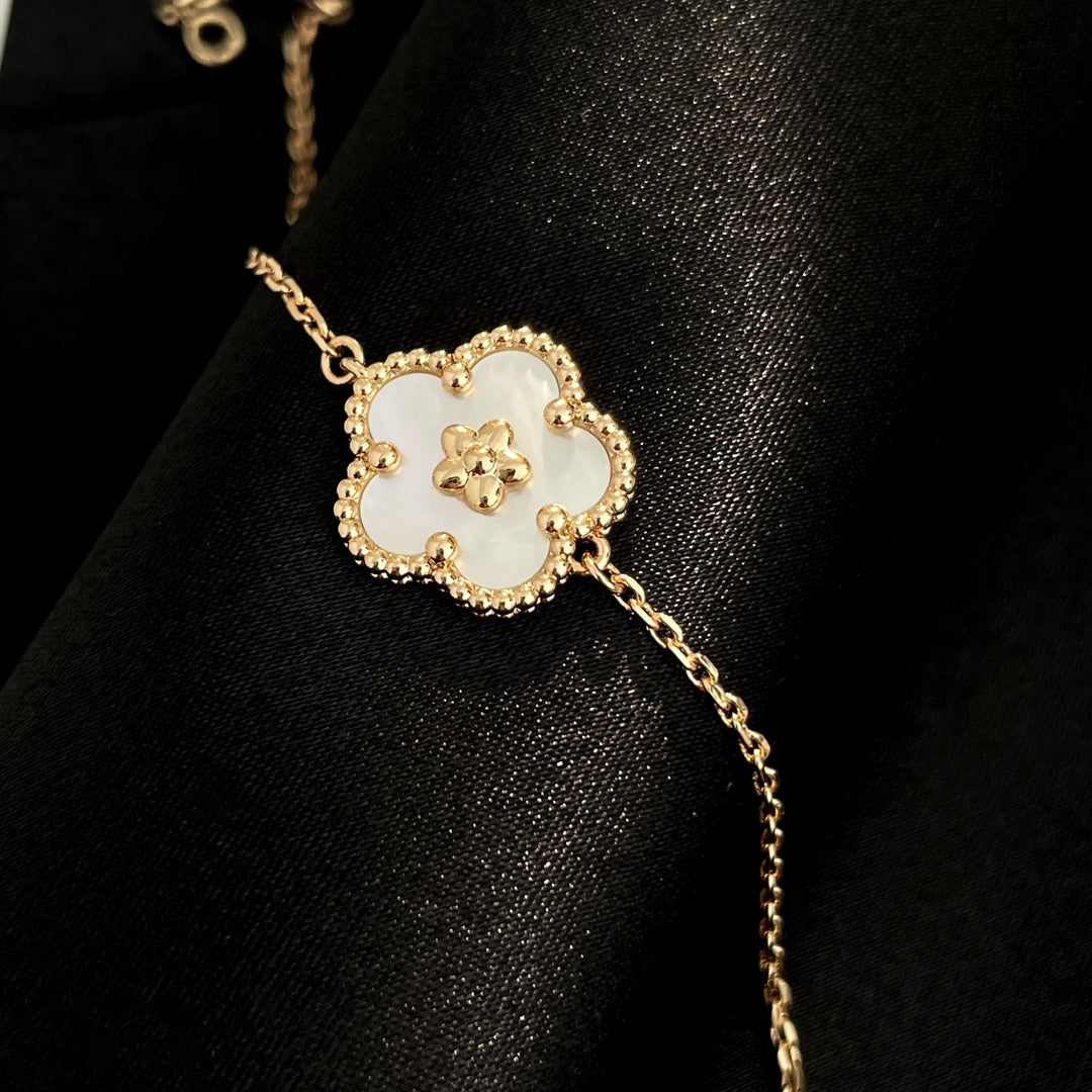 [⭐Corinne]LUCKY SPRING ROSE GOLD MOP BRACELET