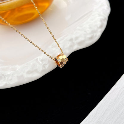 [⭐Corinne]BEE MINI PEDANT DIAMOND NECKLACE