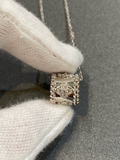 [⭐Corinne]PERLEE PEDANT SIVLER DIAMOND NECKLACE