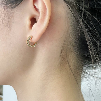[⭐Corinne]LOVE DIAMOND EARRINGS