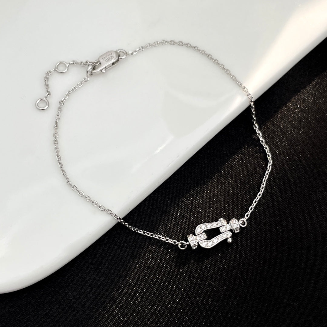 [⭐Corinne]FORCE 10 FULL DIAMOND BUCKLE CHAIN LINK MINI MODEL