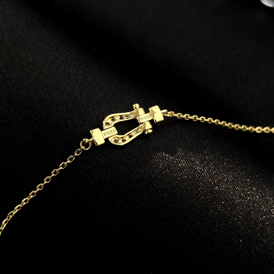 [⭐Corinne]FORCE 10 FULL DIAMOND BUCKLE CHAIN LINK MINI MODEL