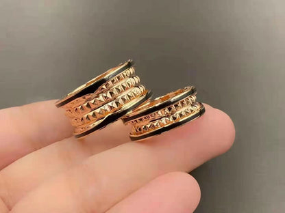 [⭐Corinne]ZERO 1 ROCK BLACK CERAMIC PINK GOLD LARGE MODEL