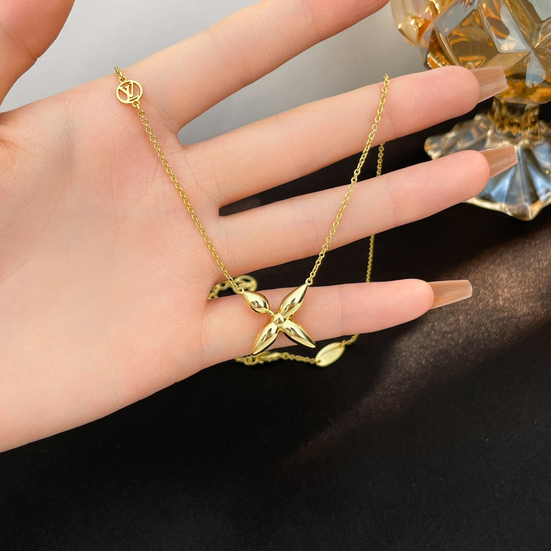 [⭐Corinne]LOUISETTE GOLD NECKLACE
