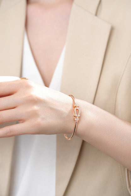 [⭐Corinne]FORCE 10 MOYEN DIAMOND BRACELET