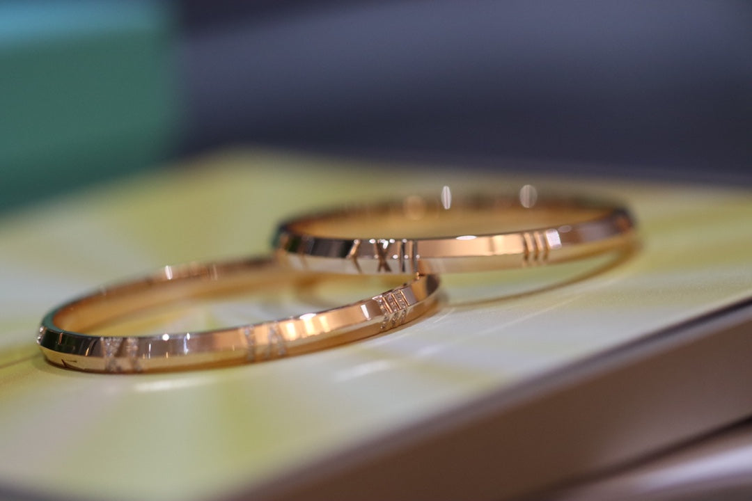 [Corinne]ATLAS X PINK GOLD BRACELET
