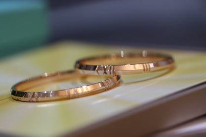 [Corinne]ATLAS X PINK GOLD BRACELET