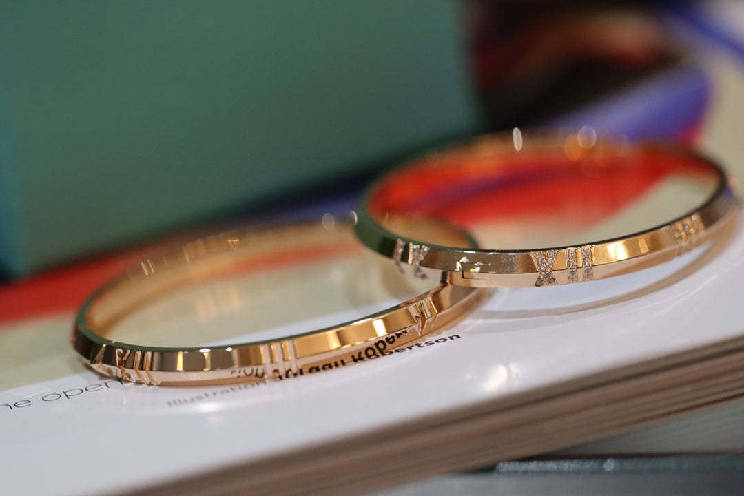 [Corinne]ATLAS X PINK GOLD BRACELET