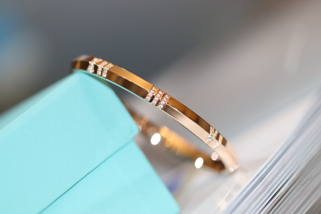 [Corinne]ATLAS X PINK GOLD BRACELET