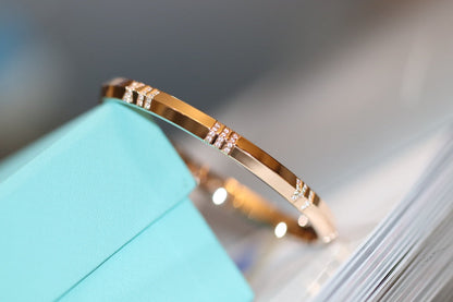 [Corinne]ATLAS X PINK GOLD BRACELET