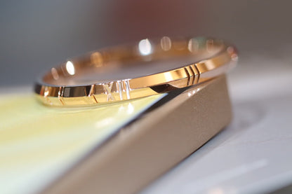 [Corinne]ATLAS X PINK GOLD BRACELET