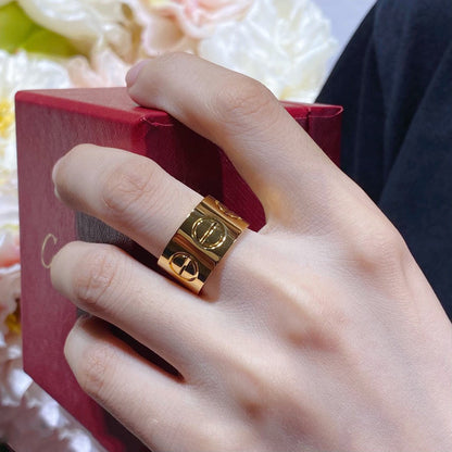 [⭐Corinne]LOVE 11MM LARGE RING