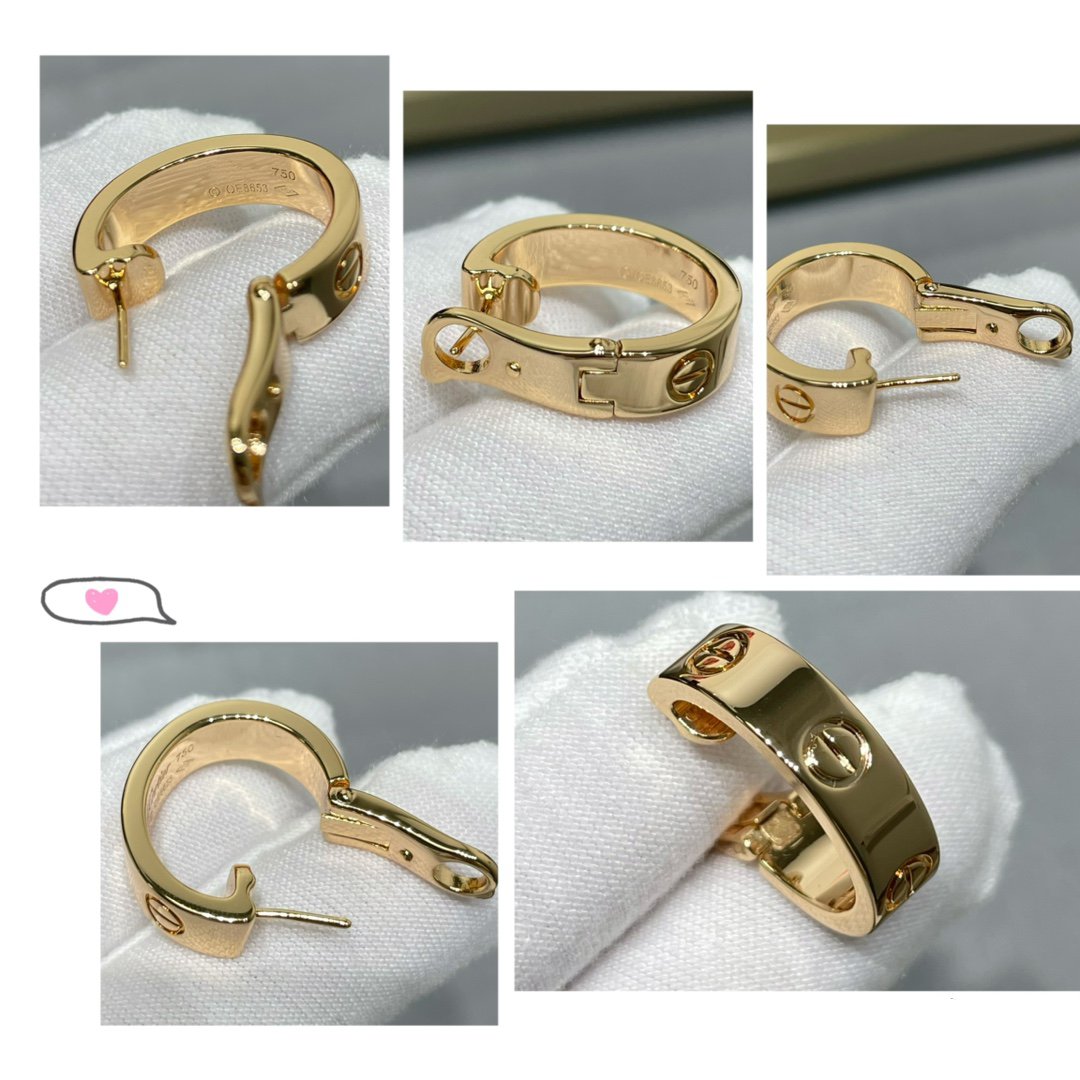 [⭐Corinne]LOVE 5.5MM EARRINGS