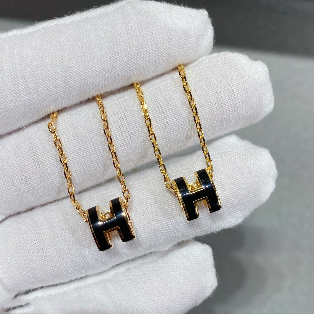 [⭐Corinne]MINI POP H NECKLACE
