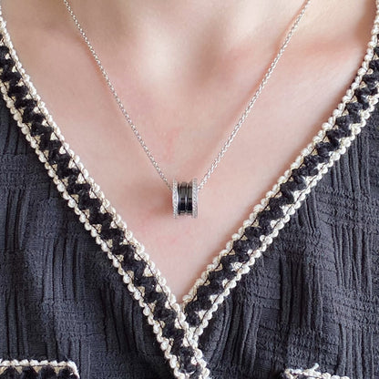 [⭐Corinne]ZERO 1 DIAMOND CERAMIC NECKLACE