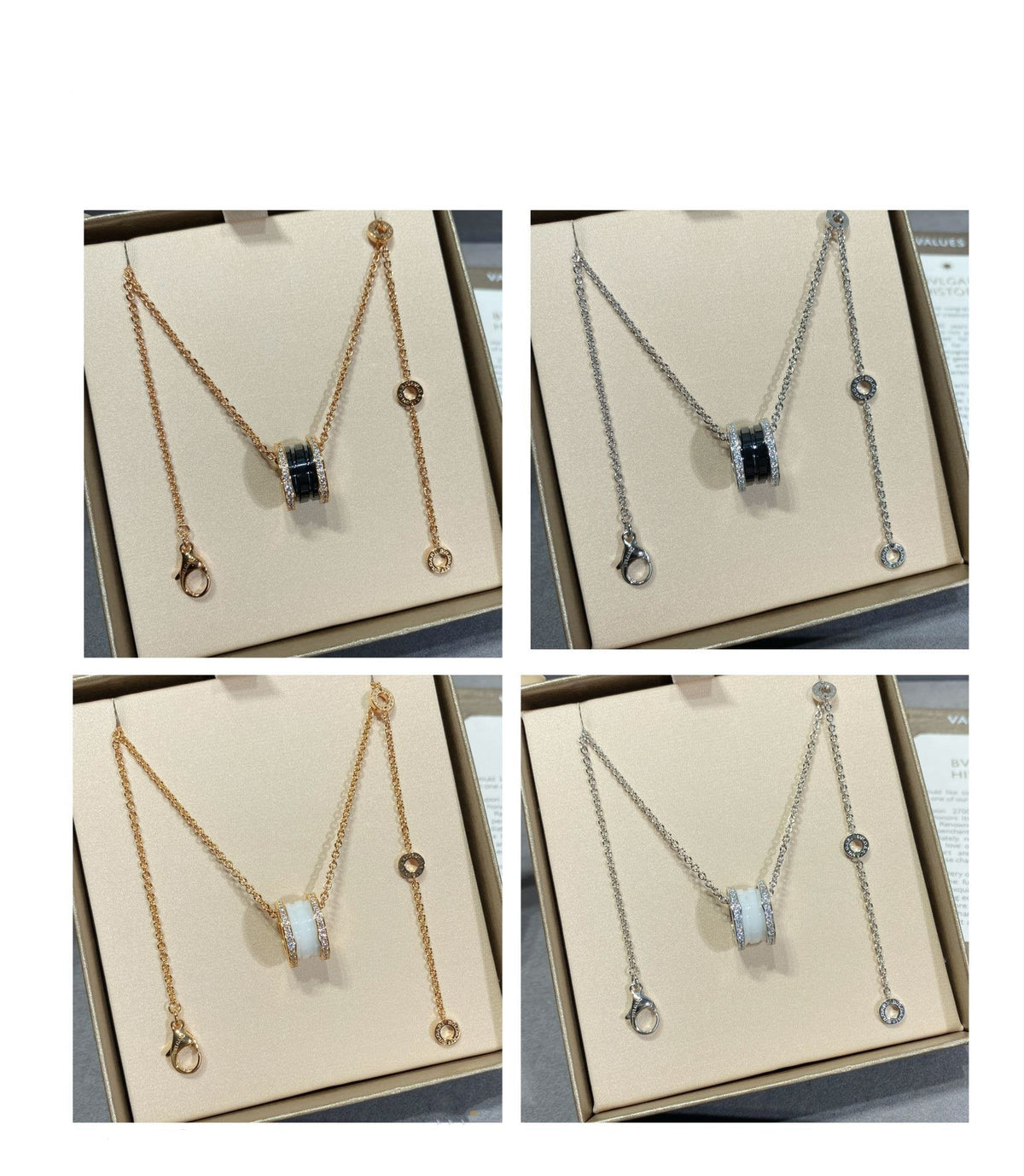 [⭐Corinne]ZERO 1 DIAMOND CERAMIC NECKLACE