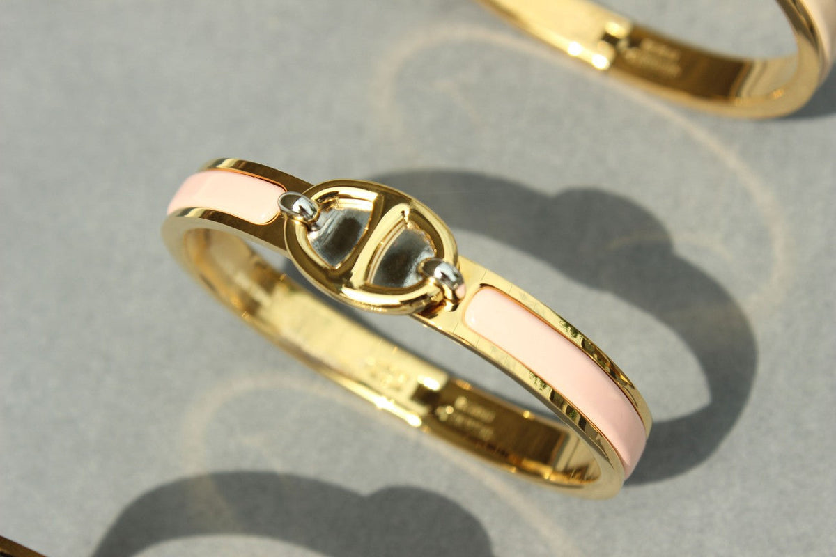[⭐Corinne]CLIC CHAINE GOLD BRACELET