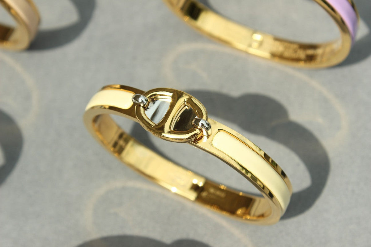 [⭐Corinne]CLIC CHAINE GOLD BRACELET