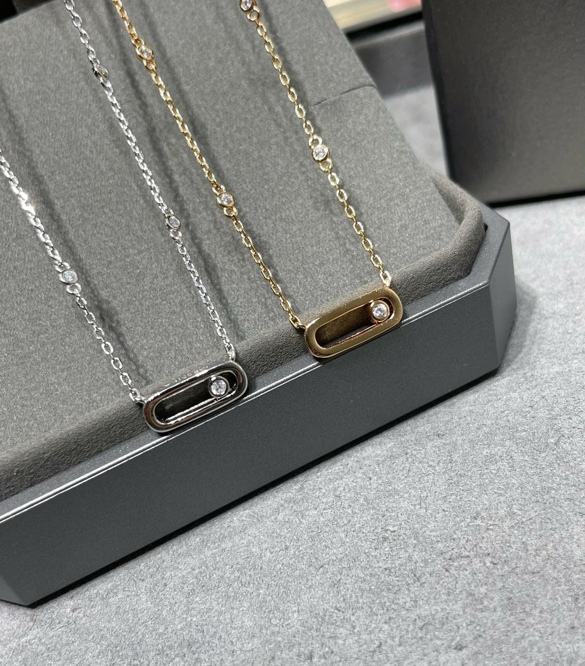 [⭐Corinne]MOVE UNO DIAMOND NECKLACE